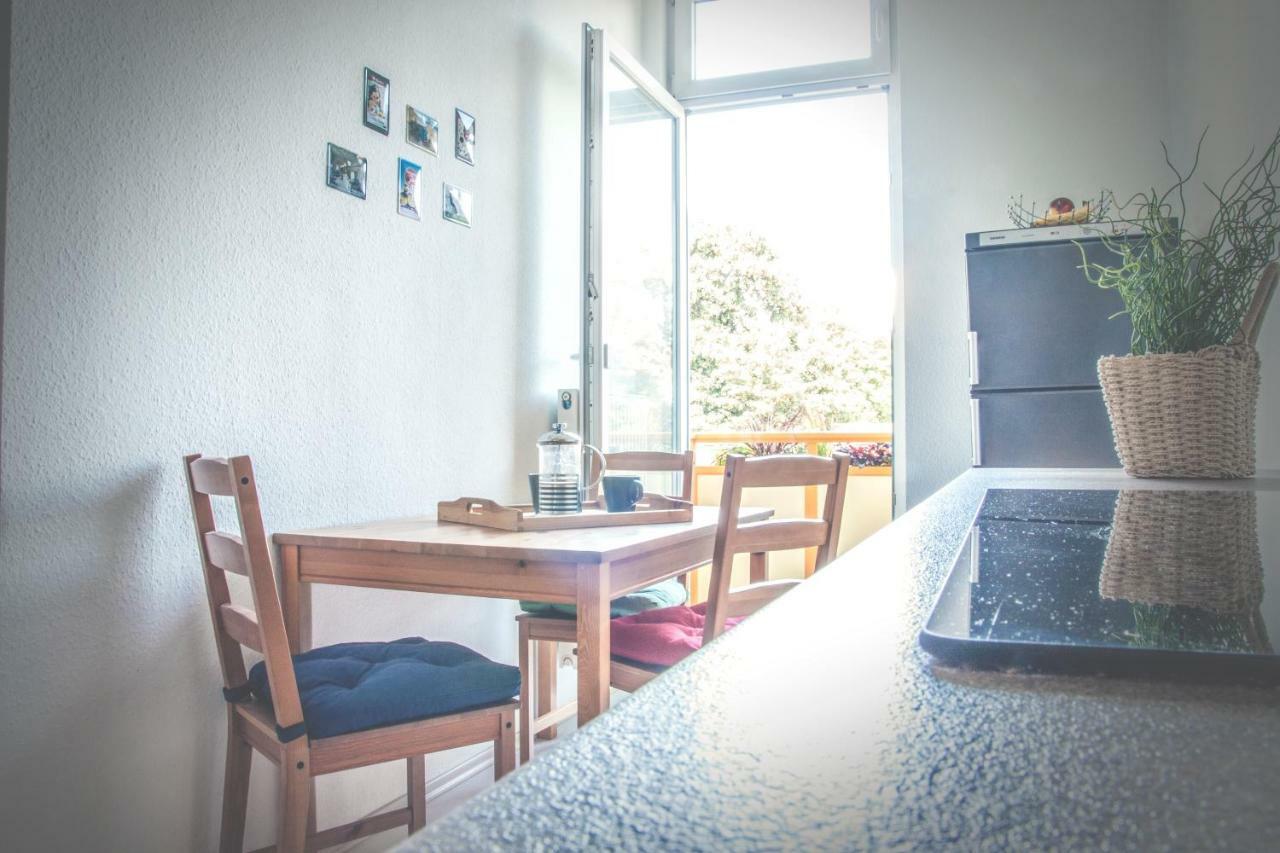 Ferienwohnung Erfurt -Fewo Eva ภายนอก รูปภาพ